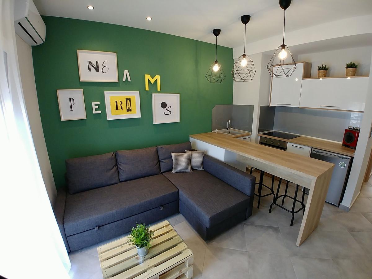شقة 48 Downtown Lofts Néa Péramos المظهر الخارجي الصورة