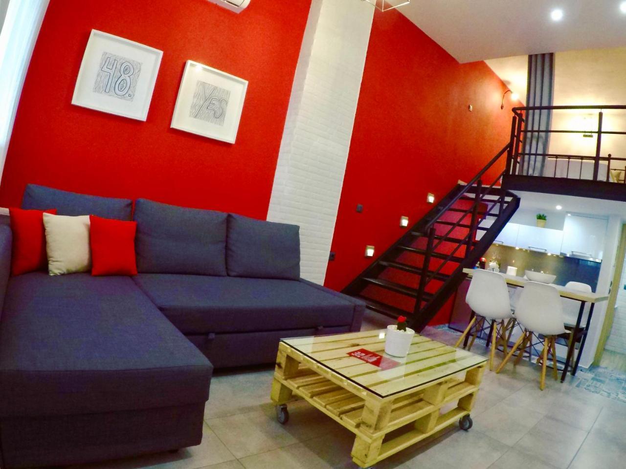 شقة 48 Downtown Lofts Néa Péramos المظهر الخارجي الصورة